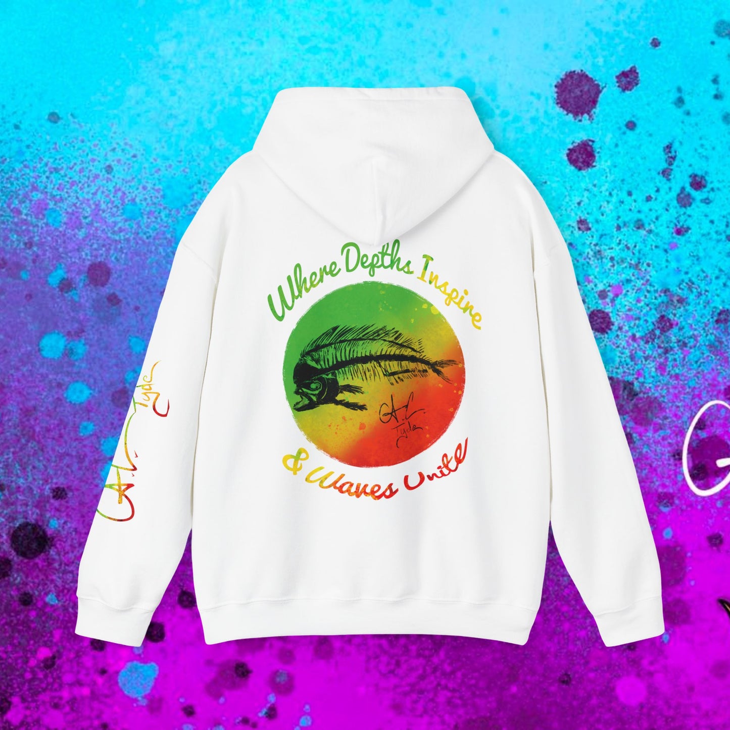 #101 Rasta Mahi Skeleton Hoodie