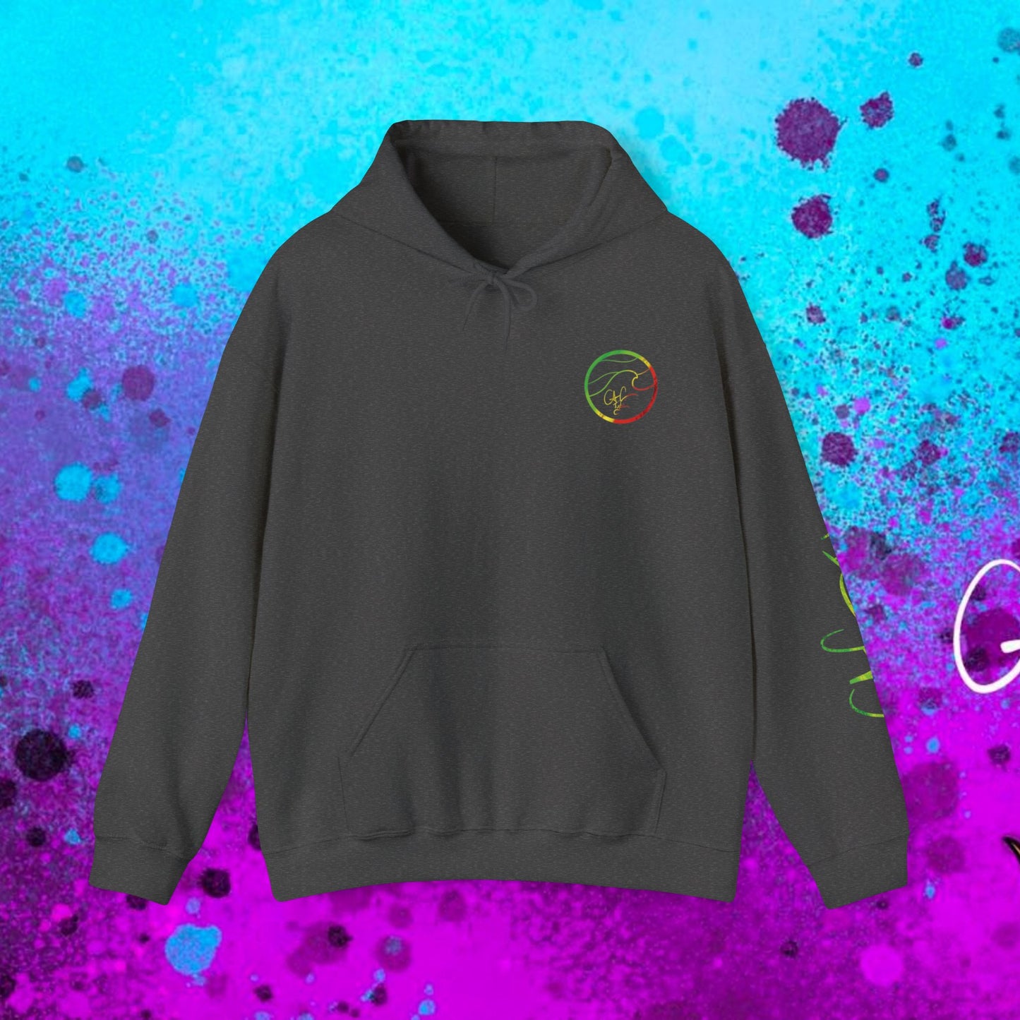 #101 Rasta Mahi Skeleton Hoodie