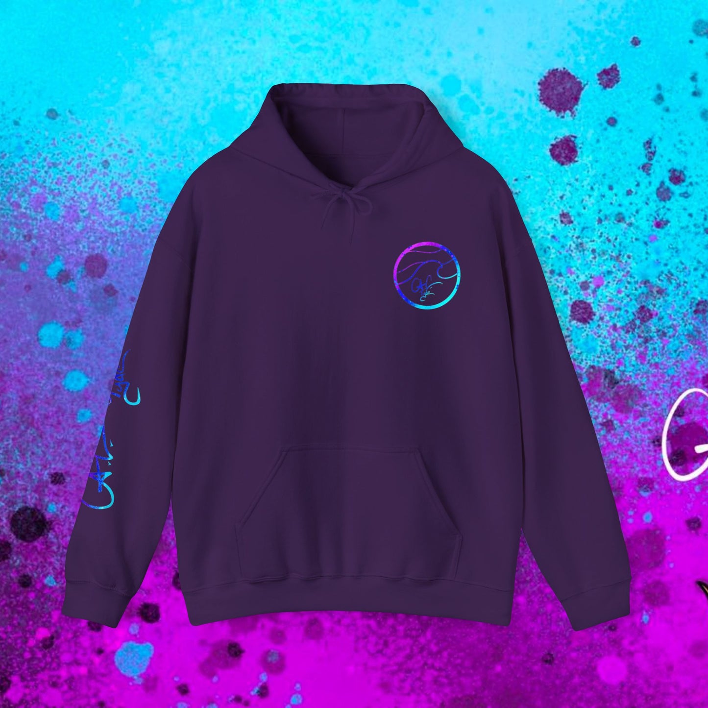 #102 Cosmic Reef Mahi Skeleton Hoodie