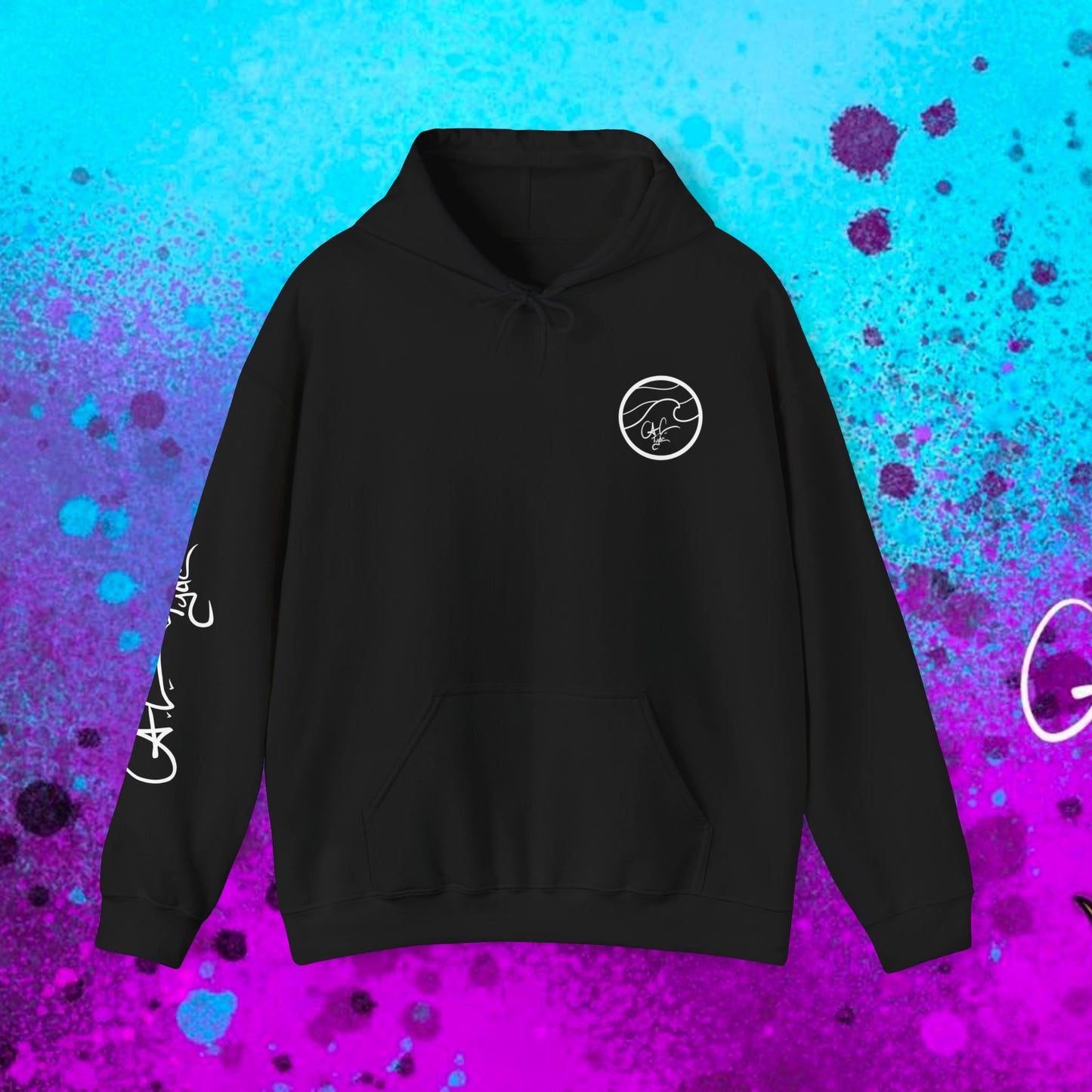 #103 Sea Pony - Lined Seahorse Hooded Sweatshirt