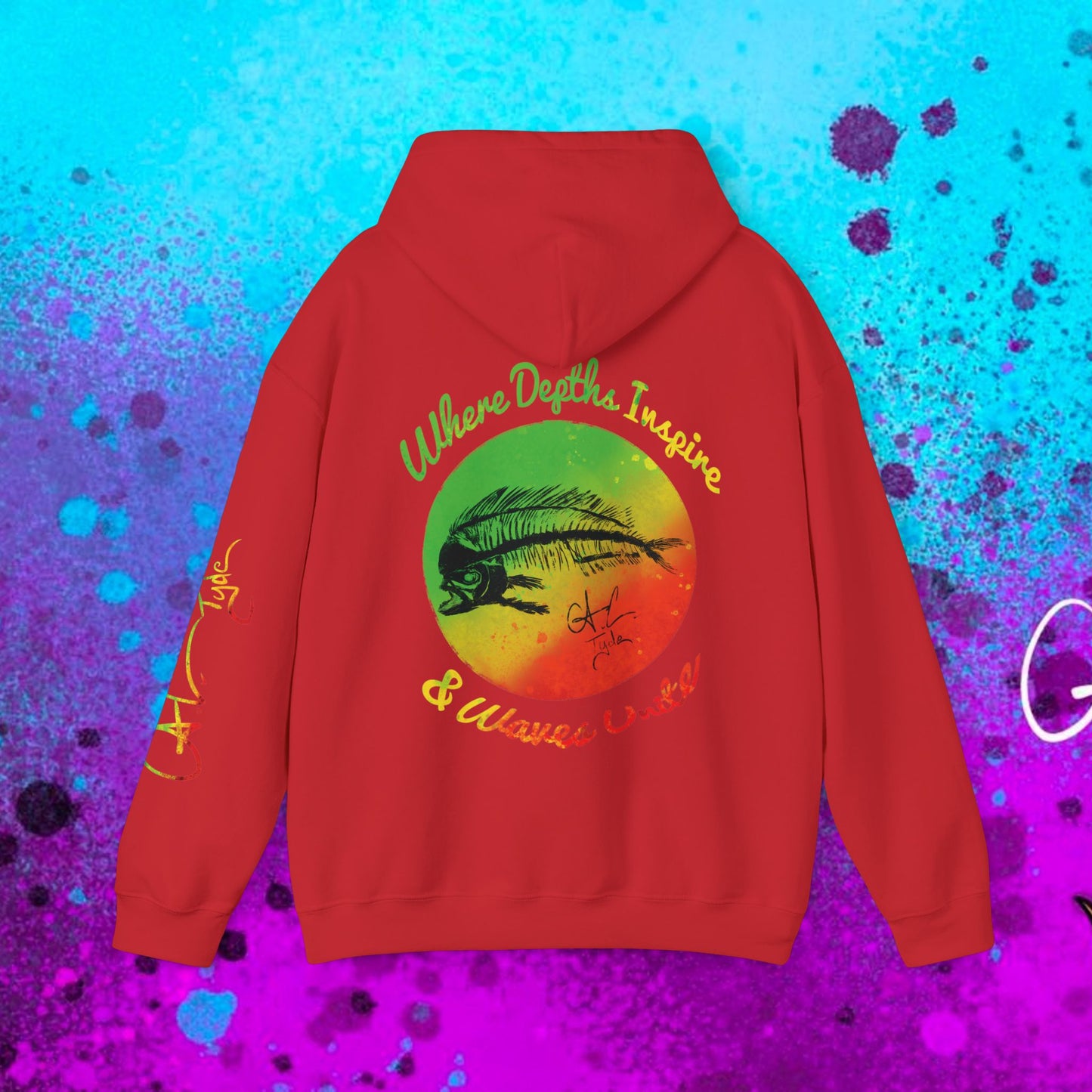 #101 Rasta Mahi Skeleton Hoodie