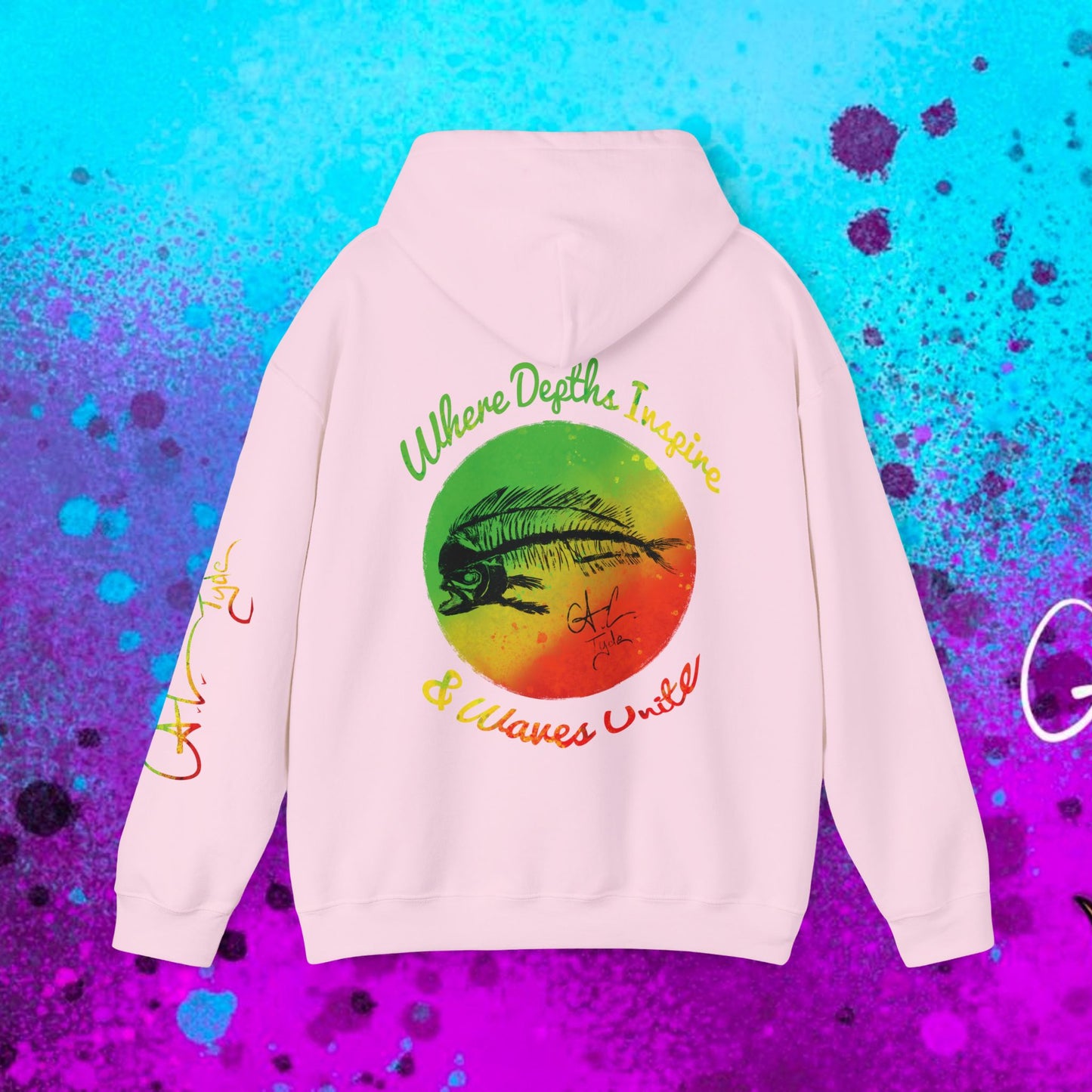 #101 Rasta Mahi Skeleton Hoodie