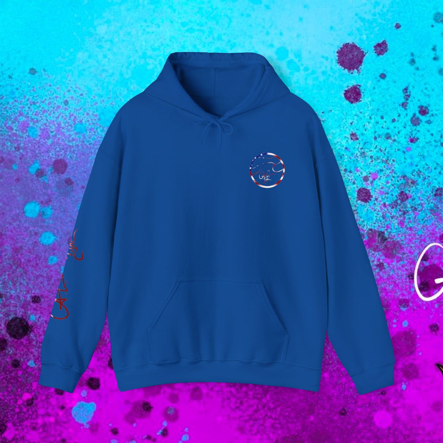 #108 United we Fish Hoodie