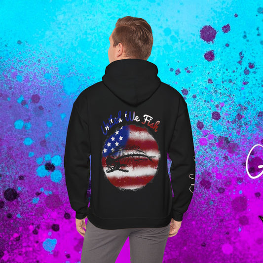 #108 United we Fish Hoodie