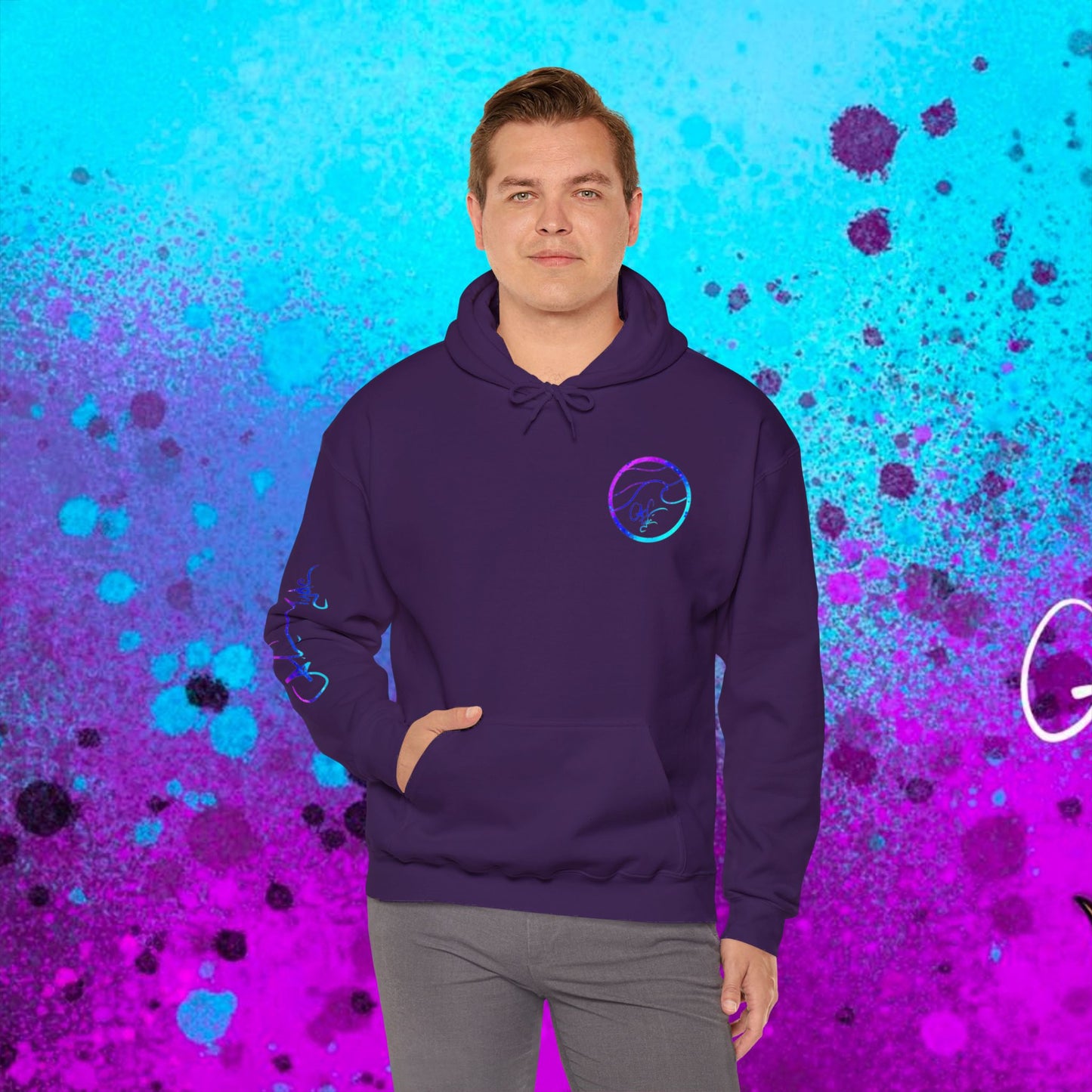 #102 Cosmic Reef Mahi Skeleton Hoodie