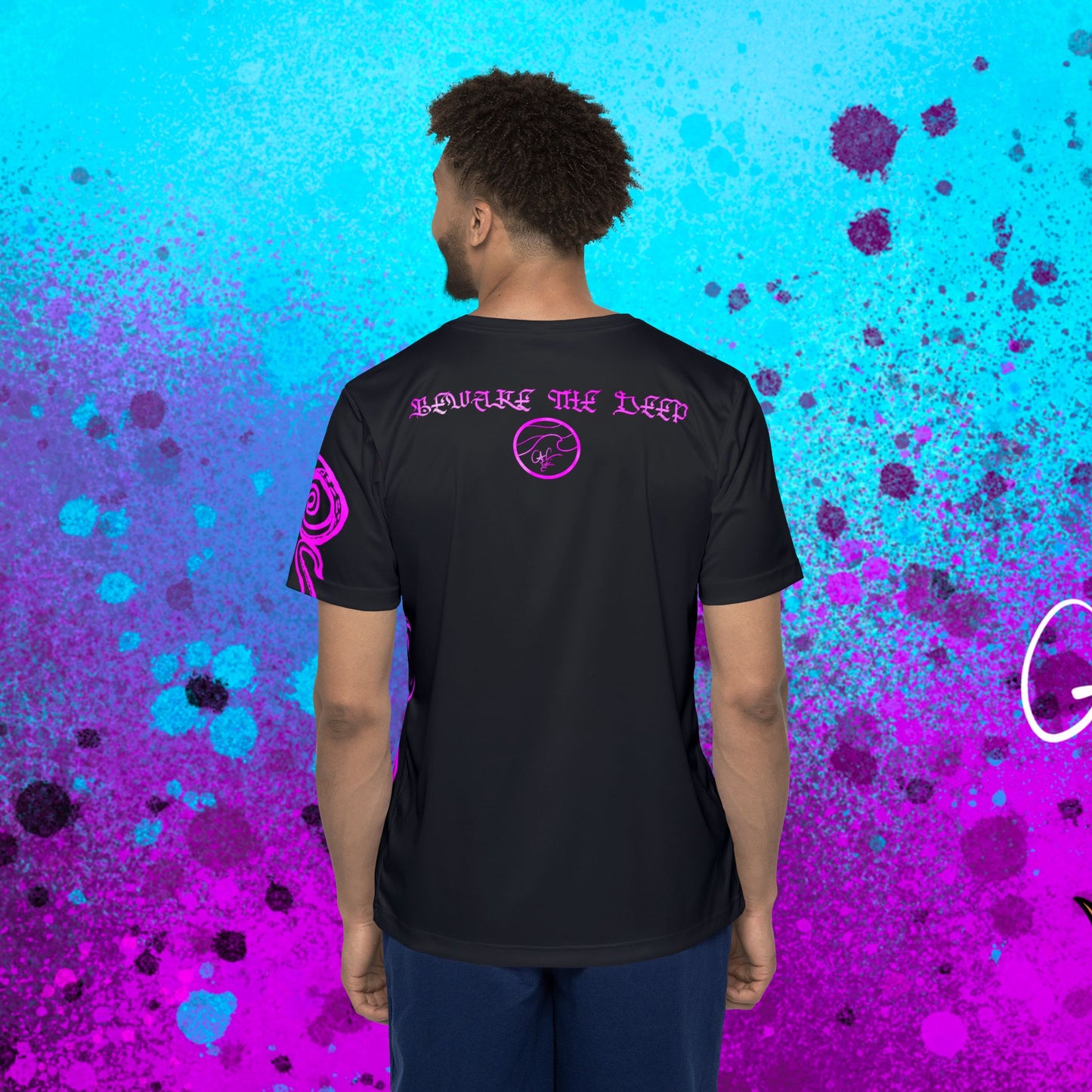 #0# *premium* Beware the Deep- Special Edition Black T-shirt