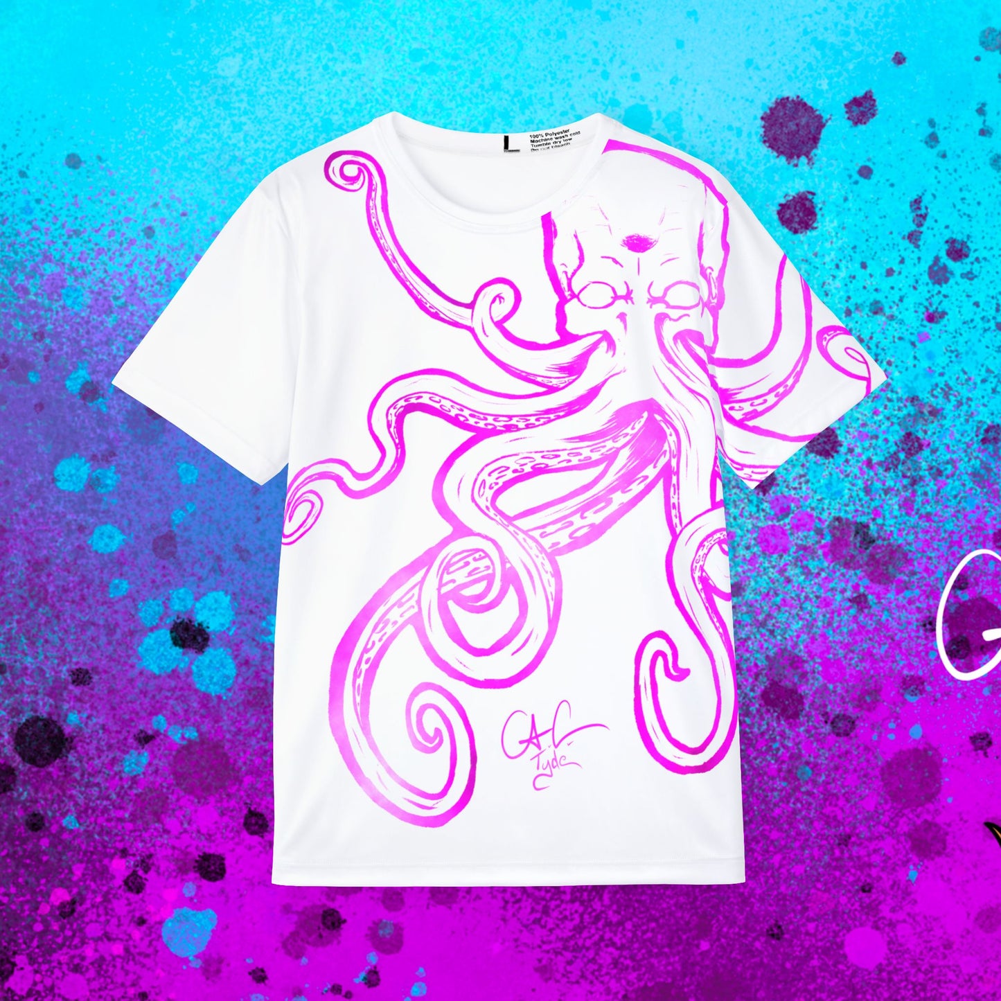 #0# *premium* Beware the Deep- Special Edition White T-shirt