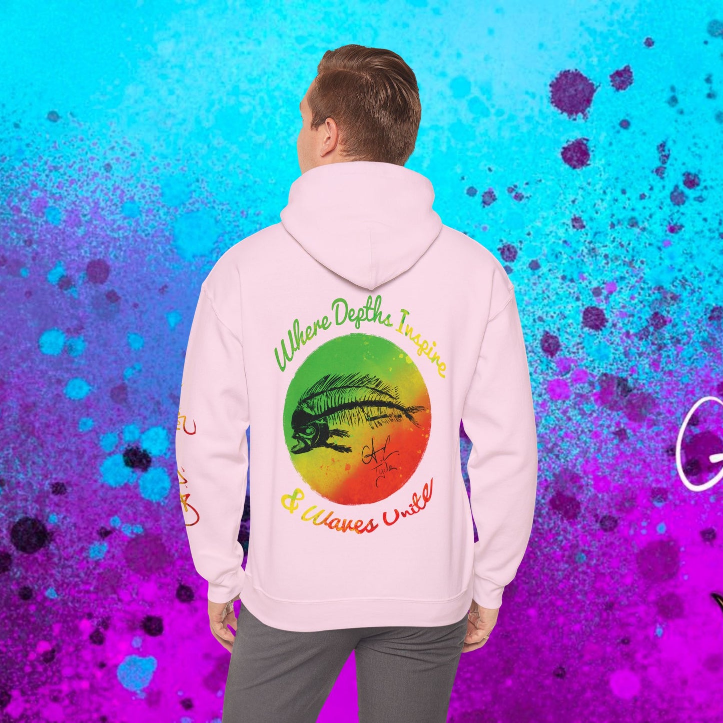 #101 Rasta Mahi Skeleton Hoodie