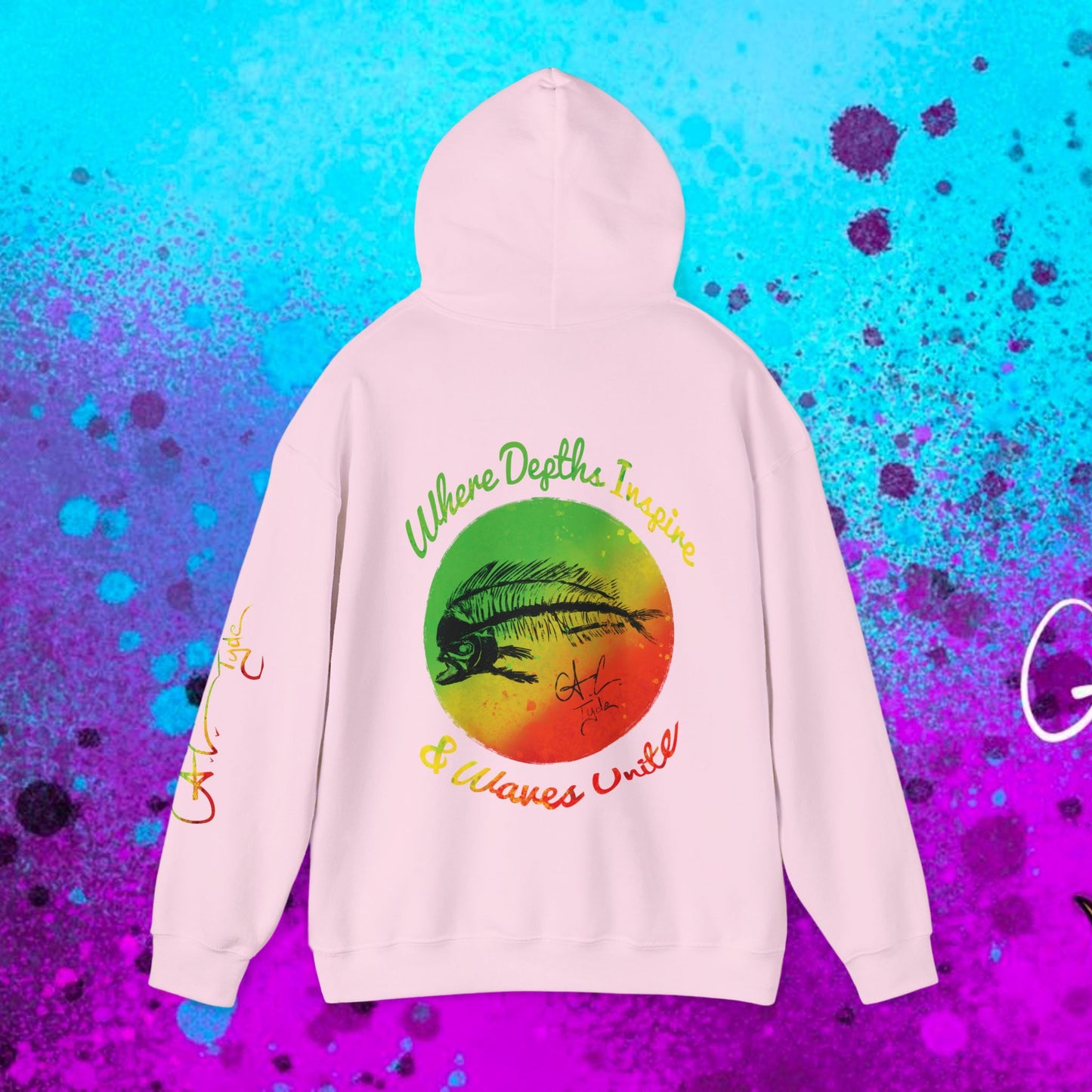 #101 Rasta Mahi Skeleton Hoodie