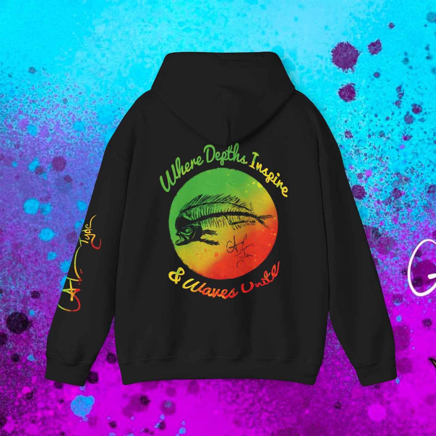 #101 Rasta Mahi Skeleton Hoodie