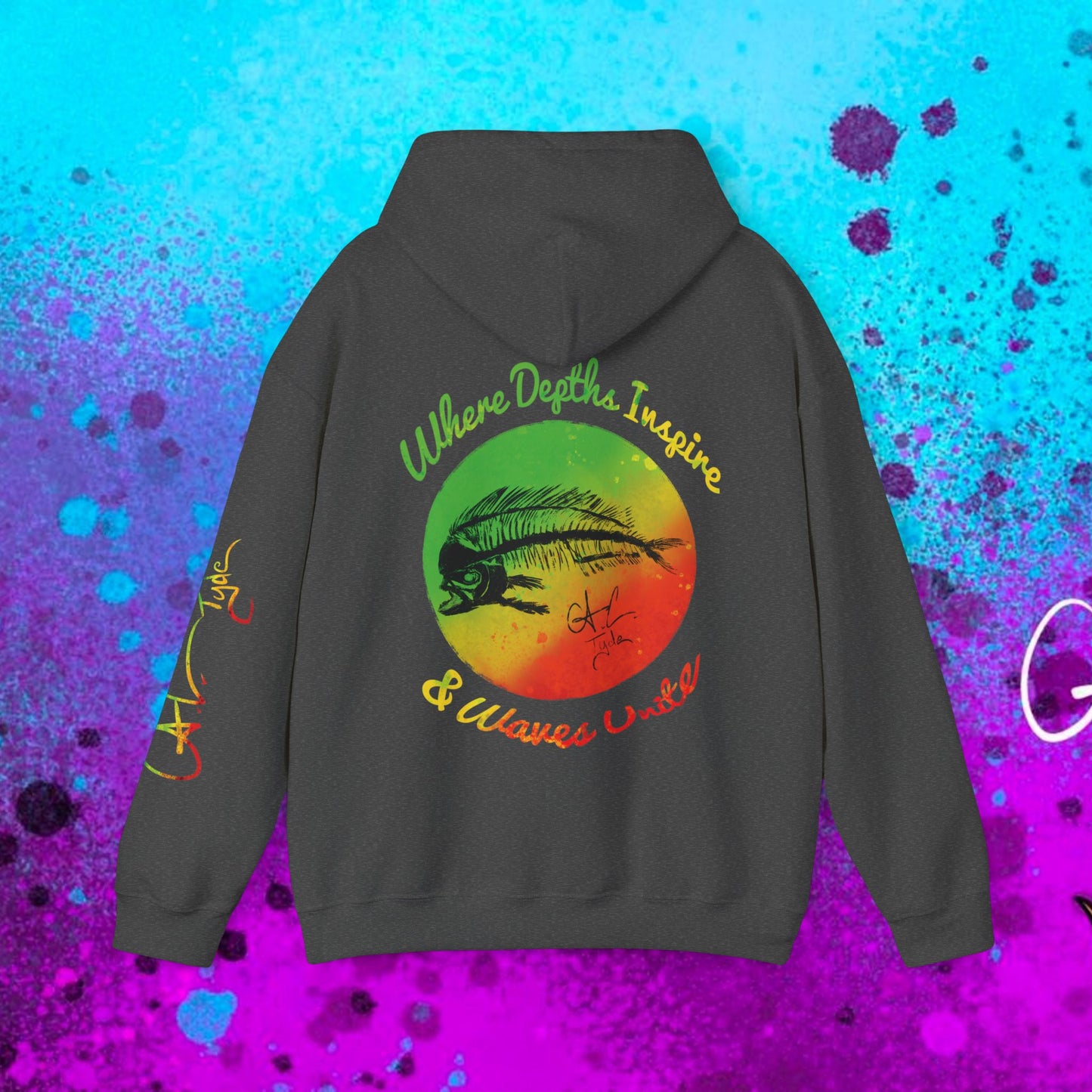 #101 Rasta Mahi Skeleton Hoodie