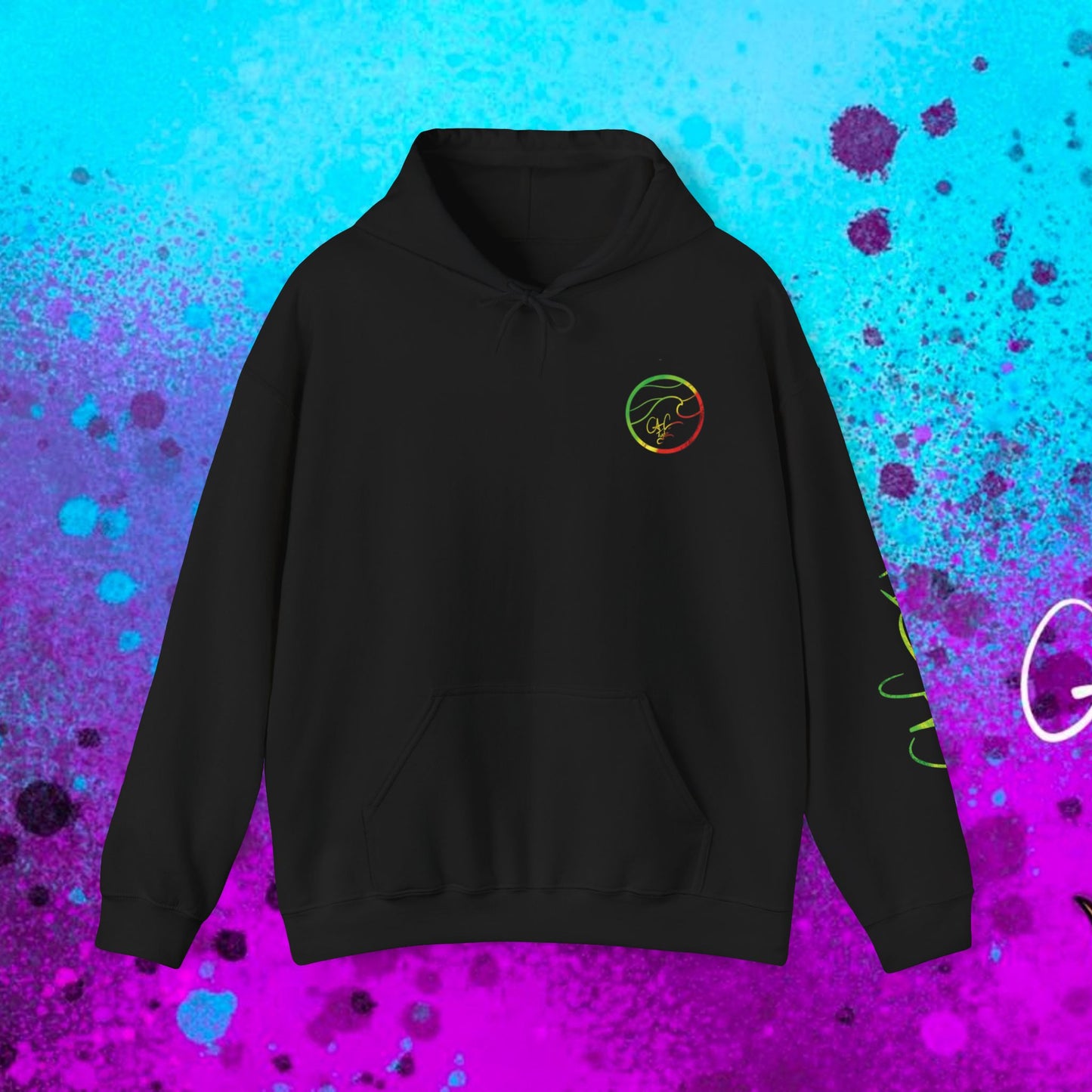 #101 Rasta Mahi Skeleton Hoodie