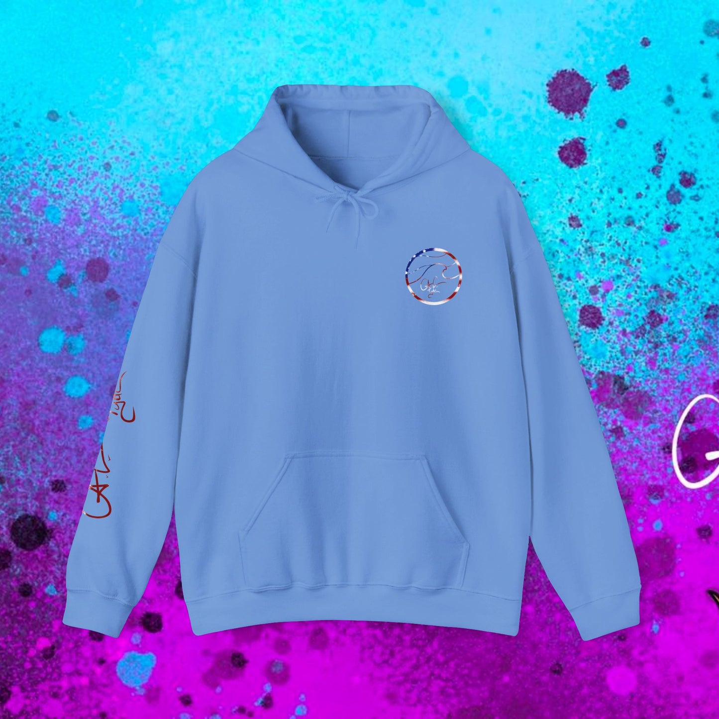 #108 United we Fish Hoodie