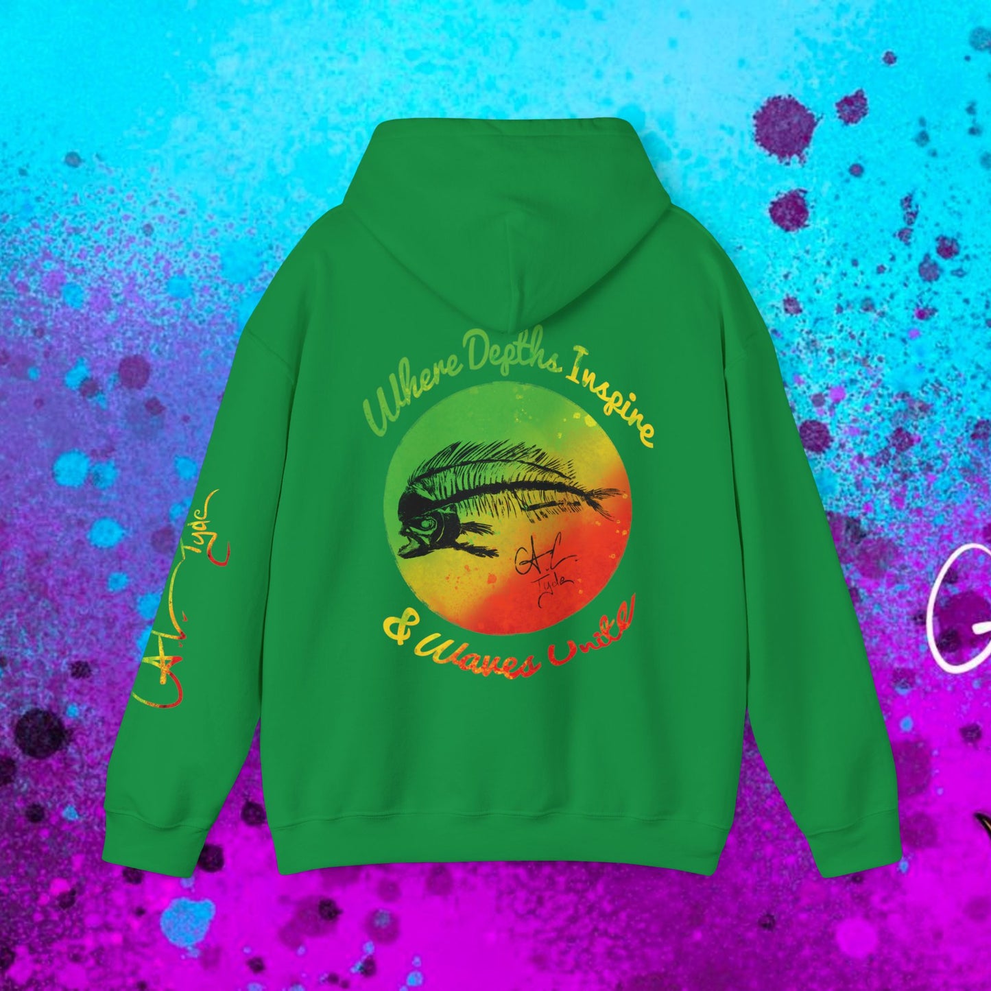 #101 Rasta Mahi Skeleton Hoodie