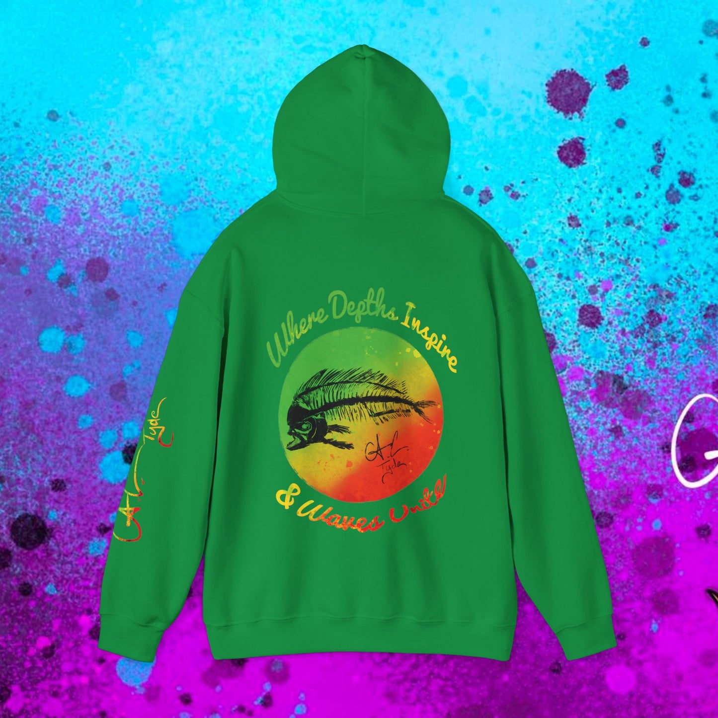 #101 Rasta Mahi Skeleton Hoodie