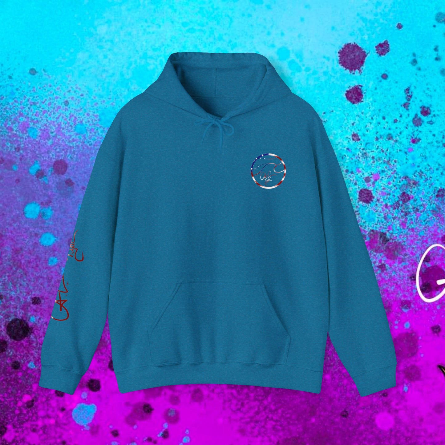 #108 United we Fish Hoodie