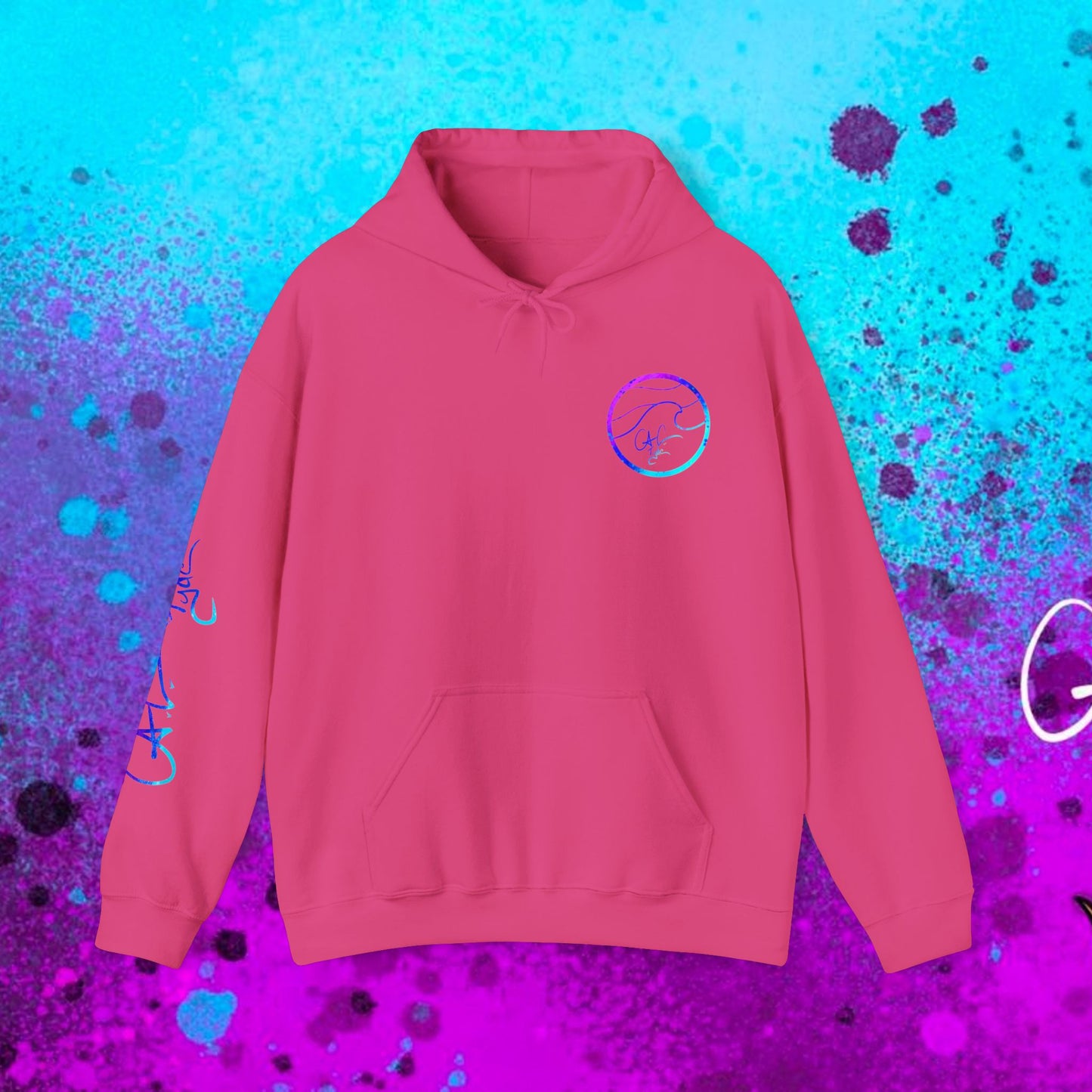 #102 Cosmic Reef Mahi Skeleton Hoodie