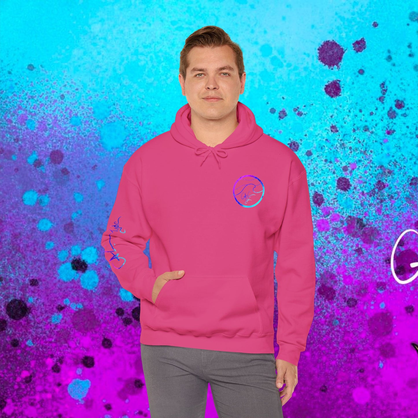 #102 Cosmic Reef Mahi Skeleton Hoodie