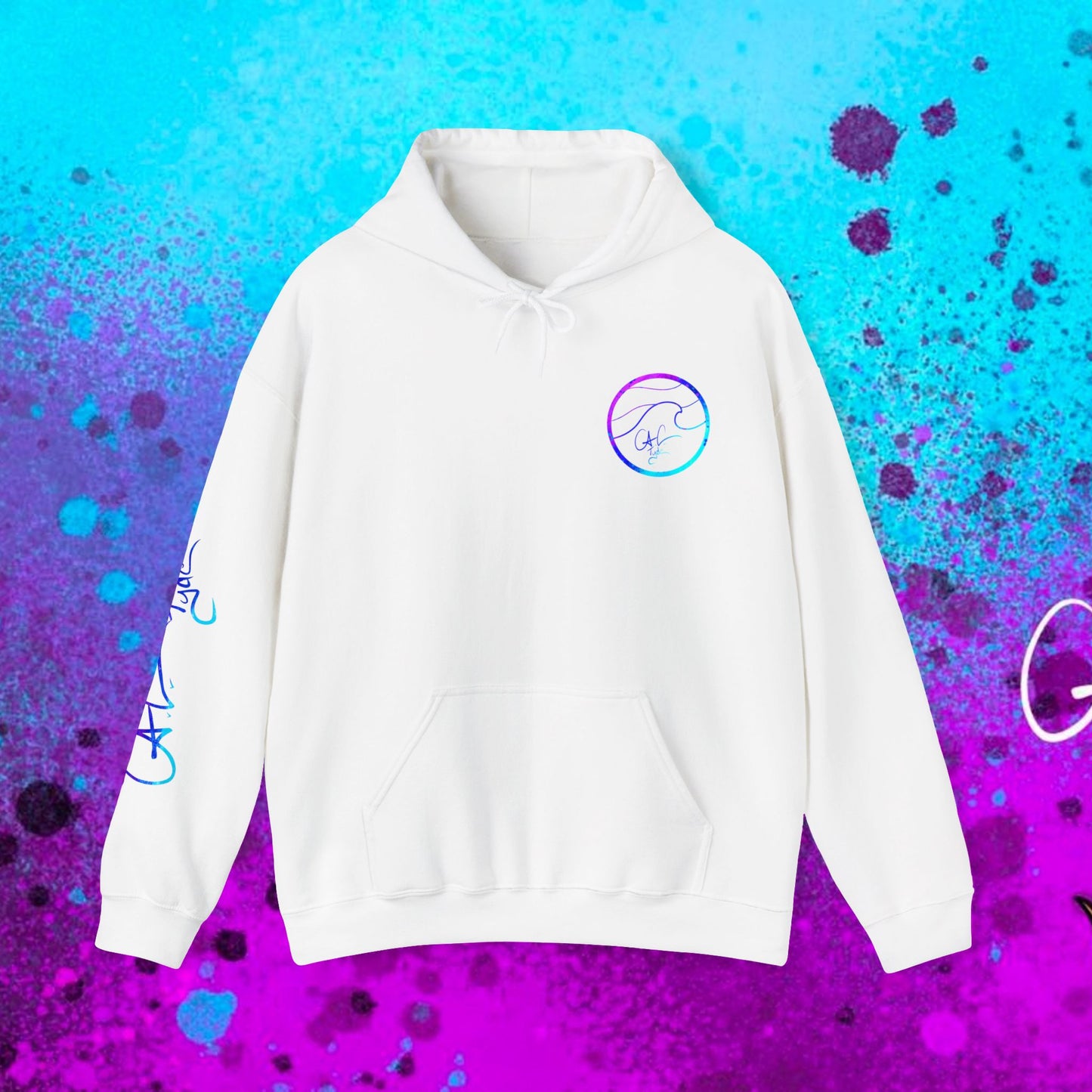 #102 Cosmic Reef Mahi Skeleton Hoodie