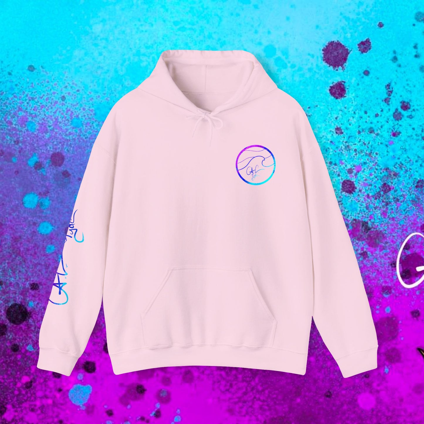 #102 Cosmic Reef Mahi Skeleton Hoodie