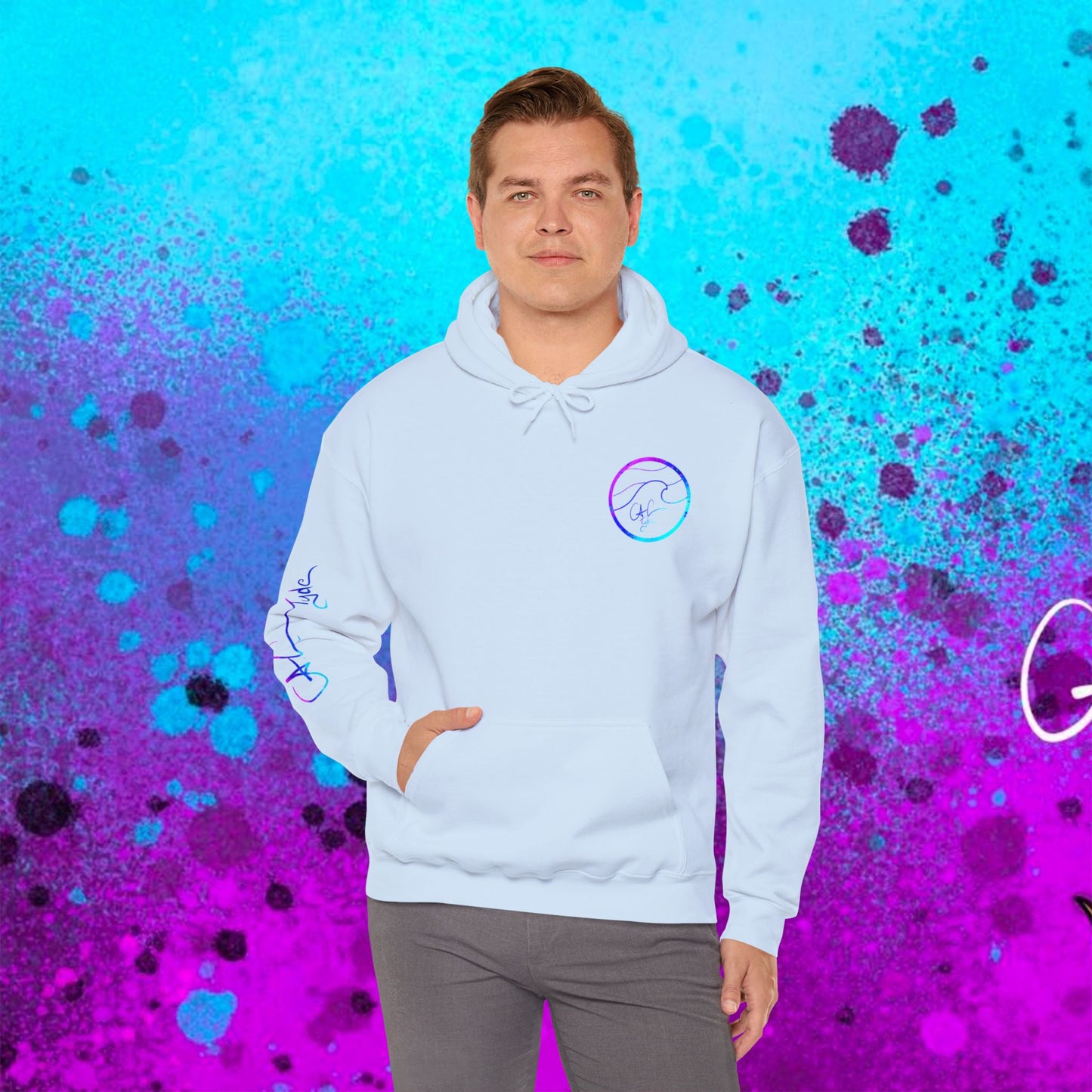 #102 Cosmic Reef Mahi Skeleton Hoodie