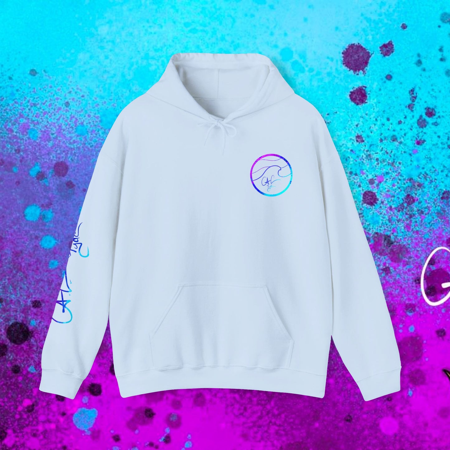 #102 Cosmic Reef Mahi Skeleton Hoodie
