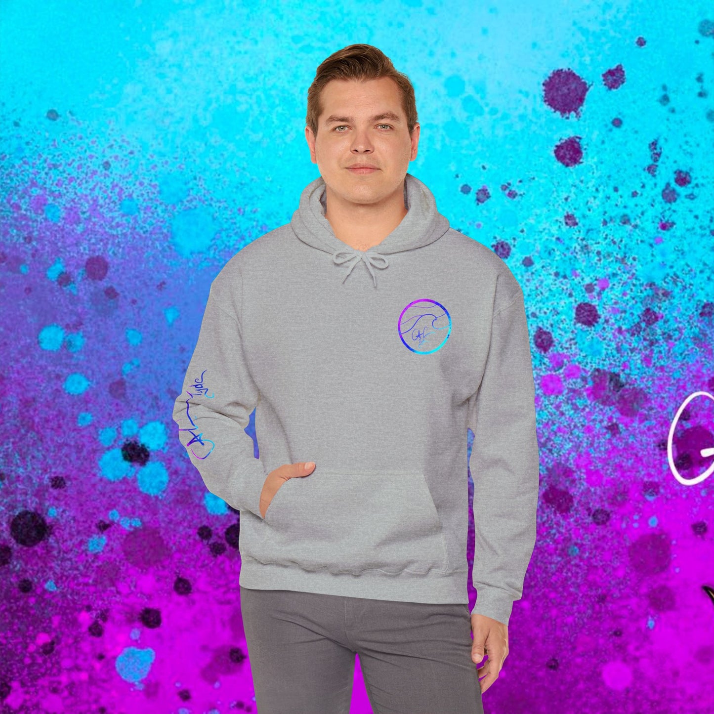 #102 Cosmic Reef Mahi Skeleton Hoodie
