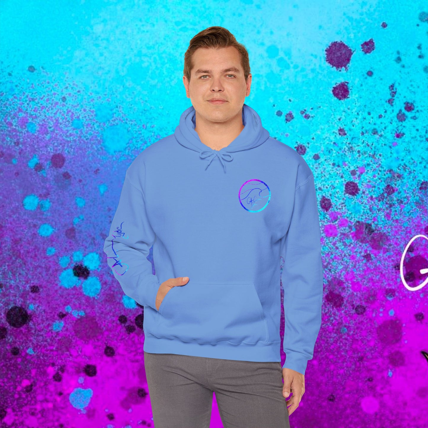 #102 Cosmic Reef Mahi Skeleton Hoodie