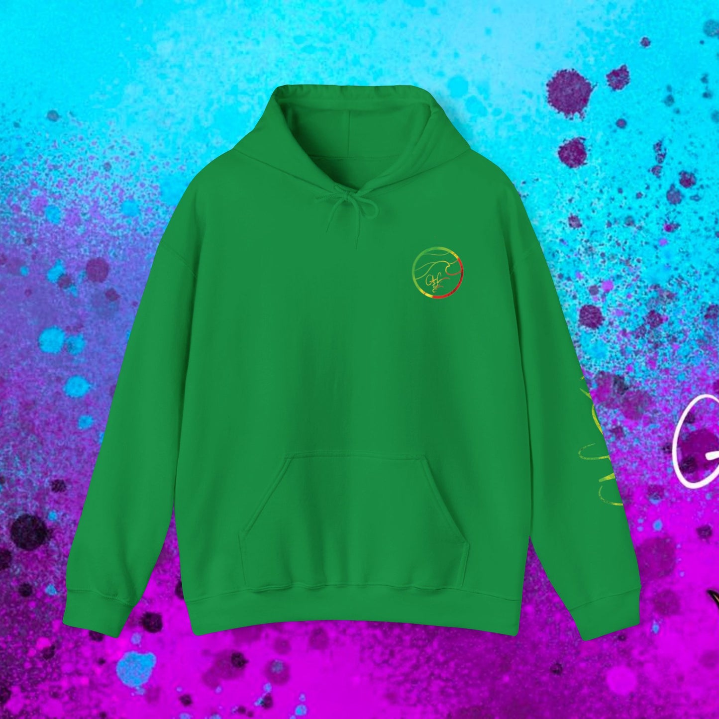 #101 Rasta Mahi Skeleton Hoodie