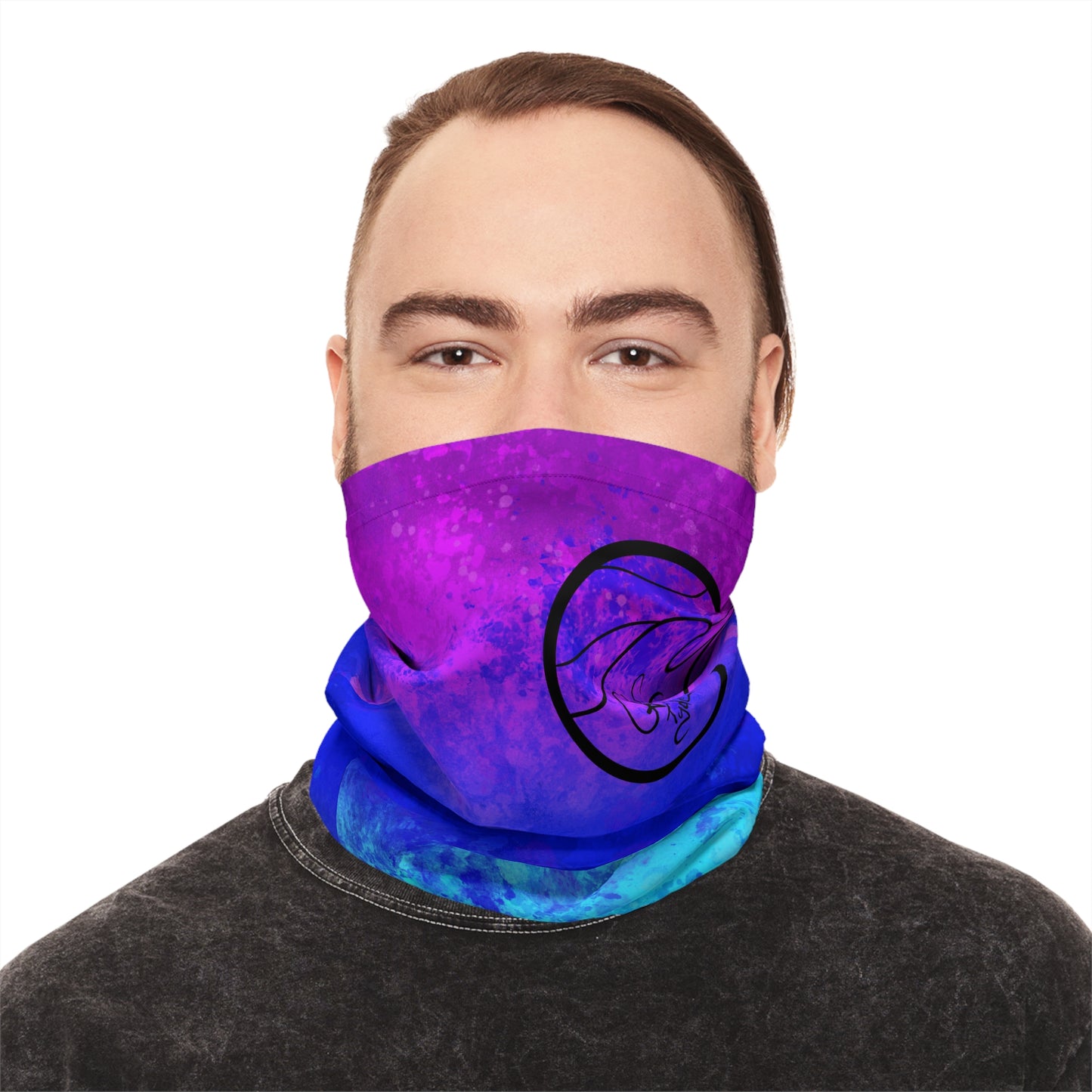 #301 A.C. Tyde Cosmic Reef Faceshield