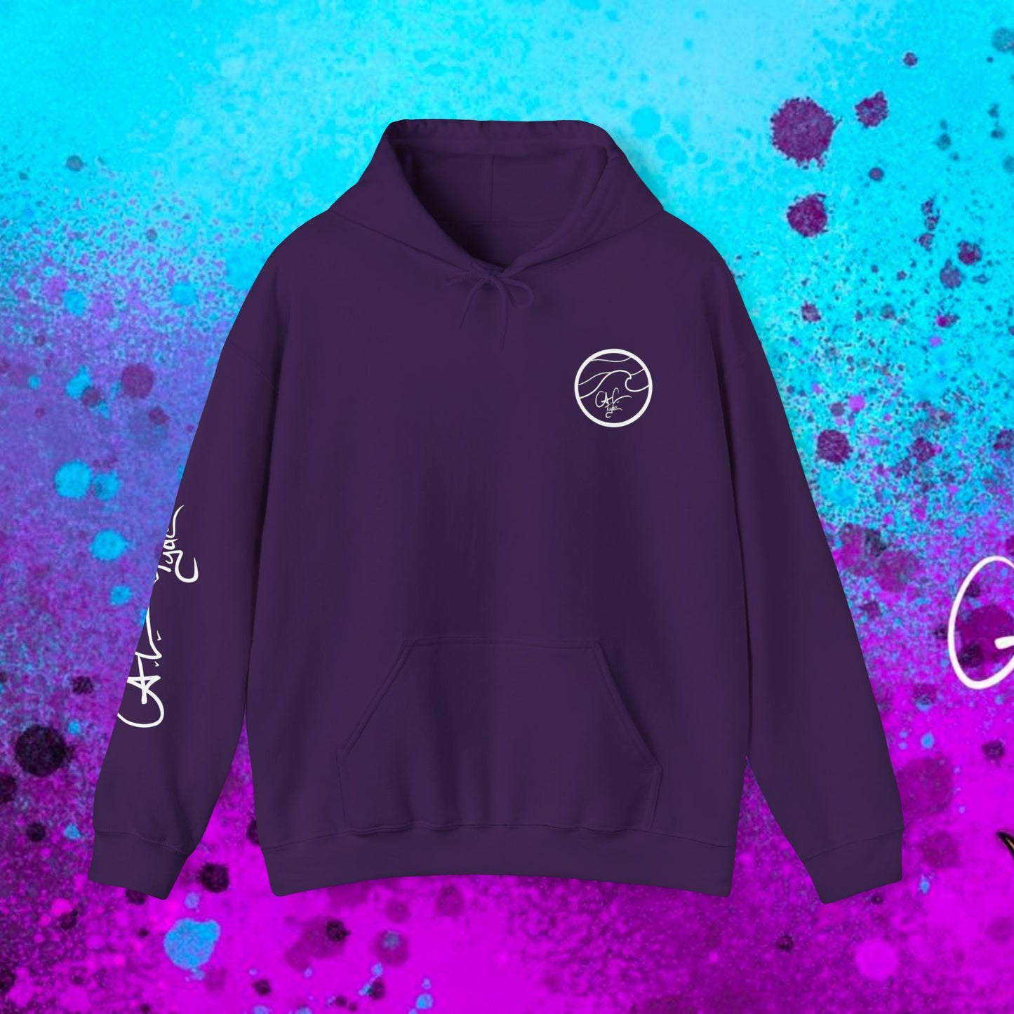 #103 Sea Pony - Lined Seahorse Hooded Sweatshirt
