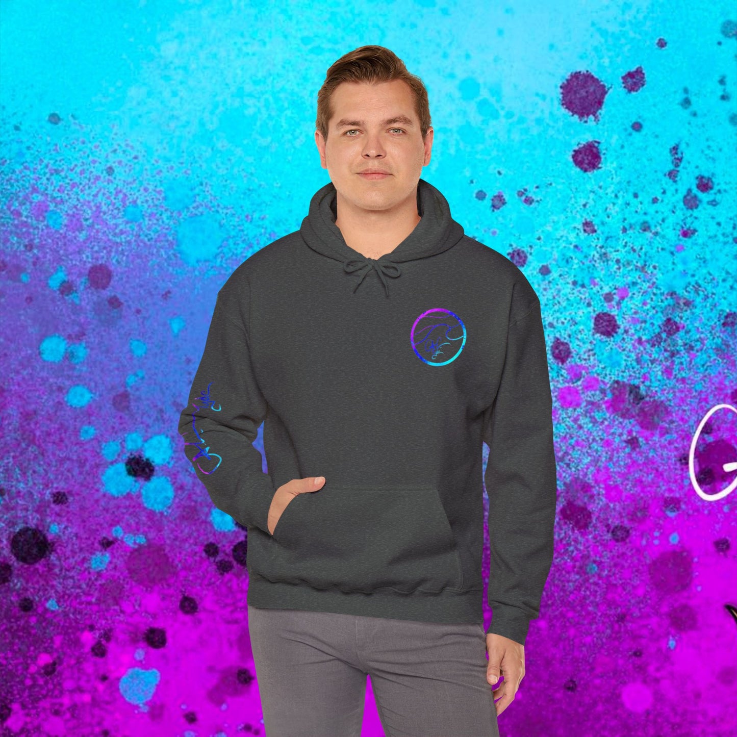 #102 Cosmic Reef Mahi Skeleton Hoodie