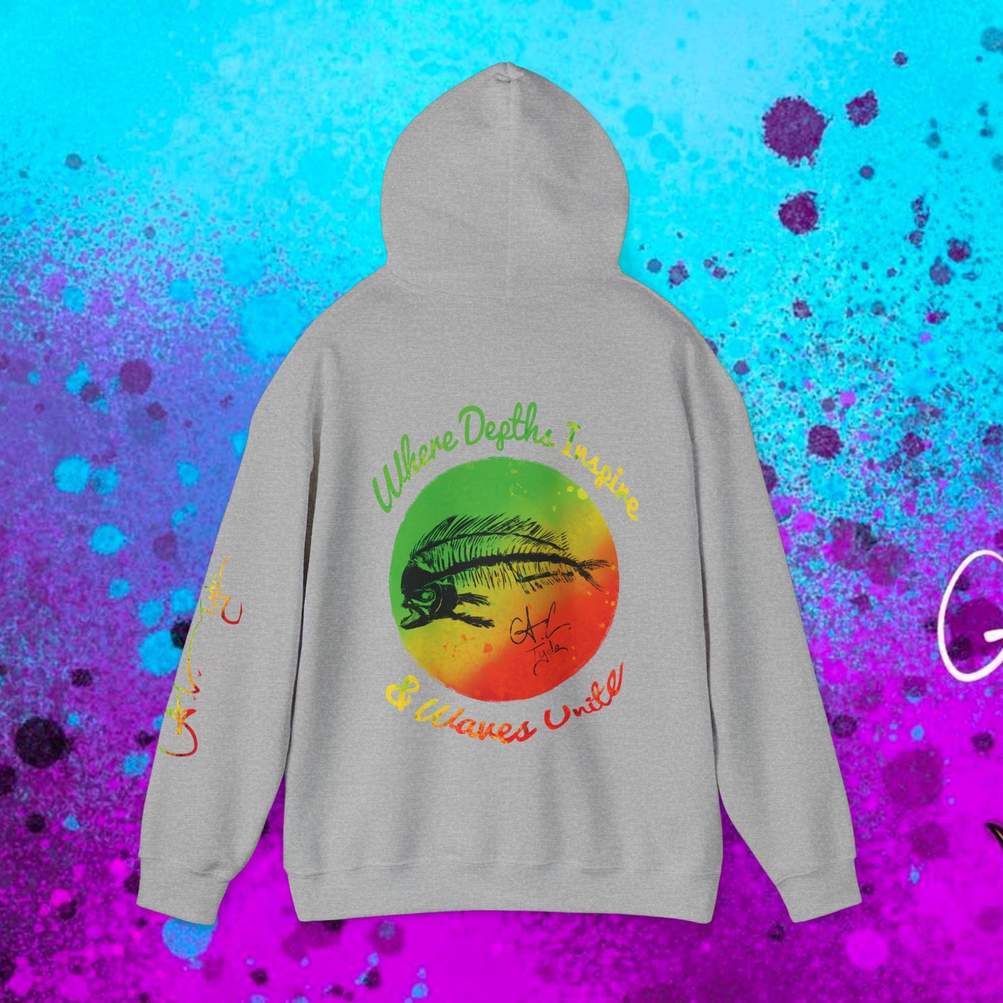 #101 Rasta Mahi Skeleton Hoodie