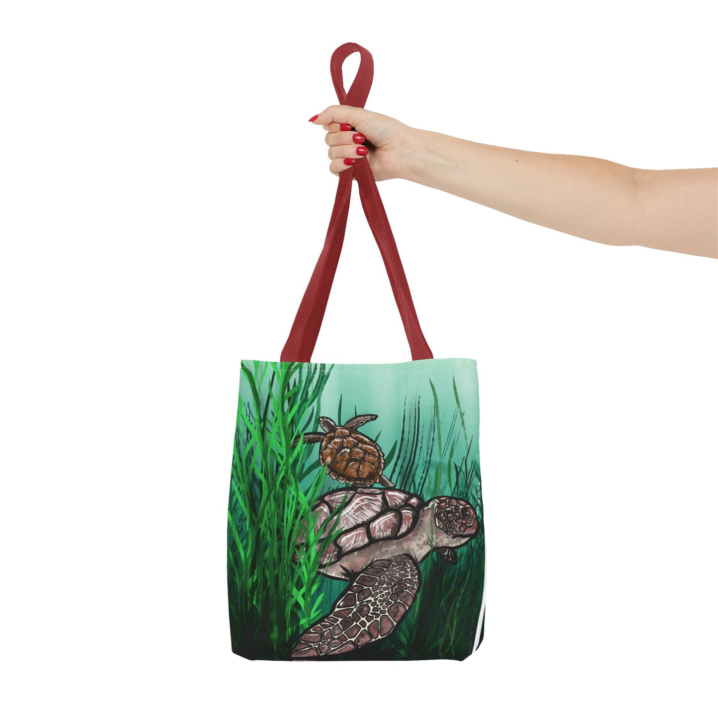## Traveler-loggerhead Tote Bag