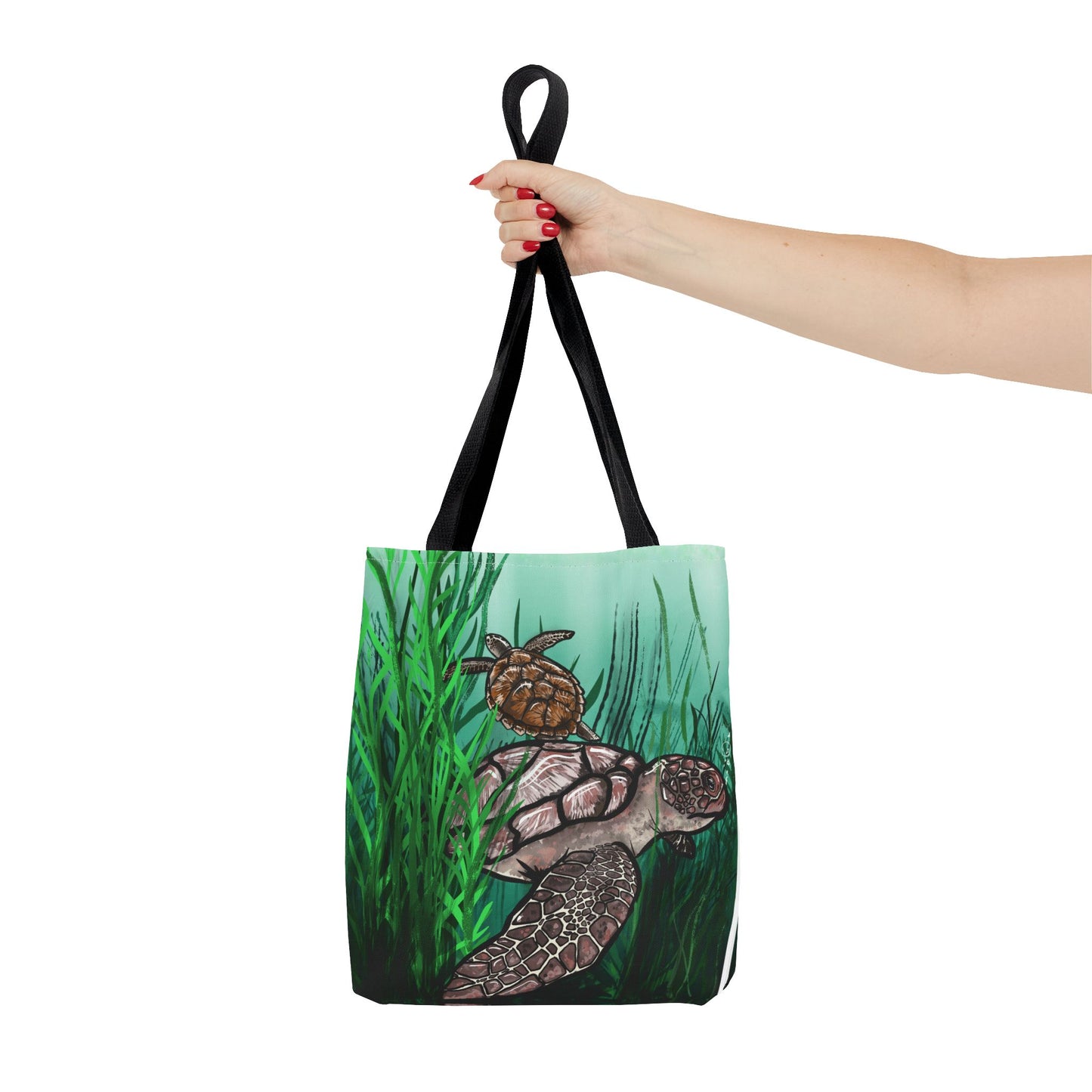 ## Traveler-loggerhead Tote Bag