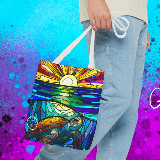 ## Honu Glass Ocean Tote Bag