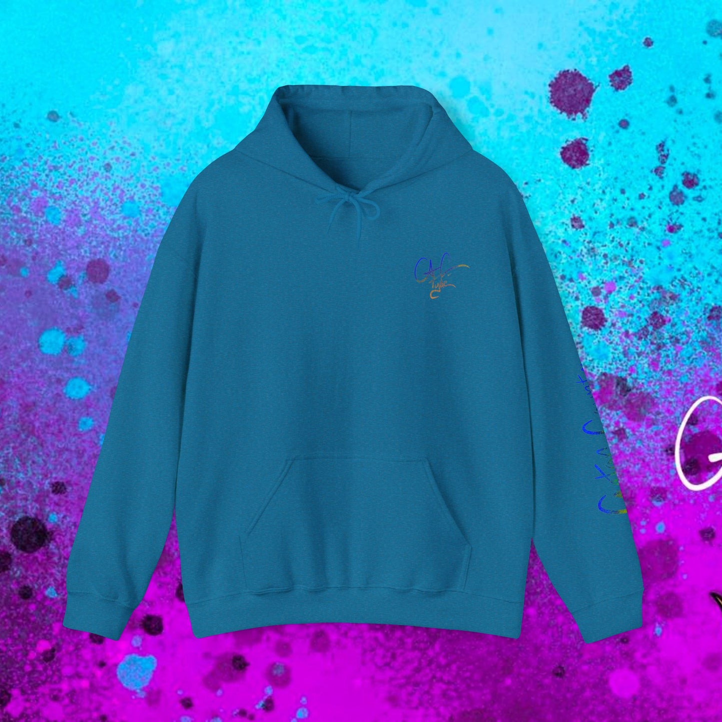 #106 Gator Country Skull Hooded Sweatshirt