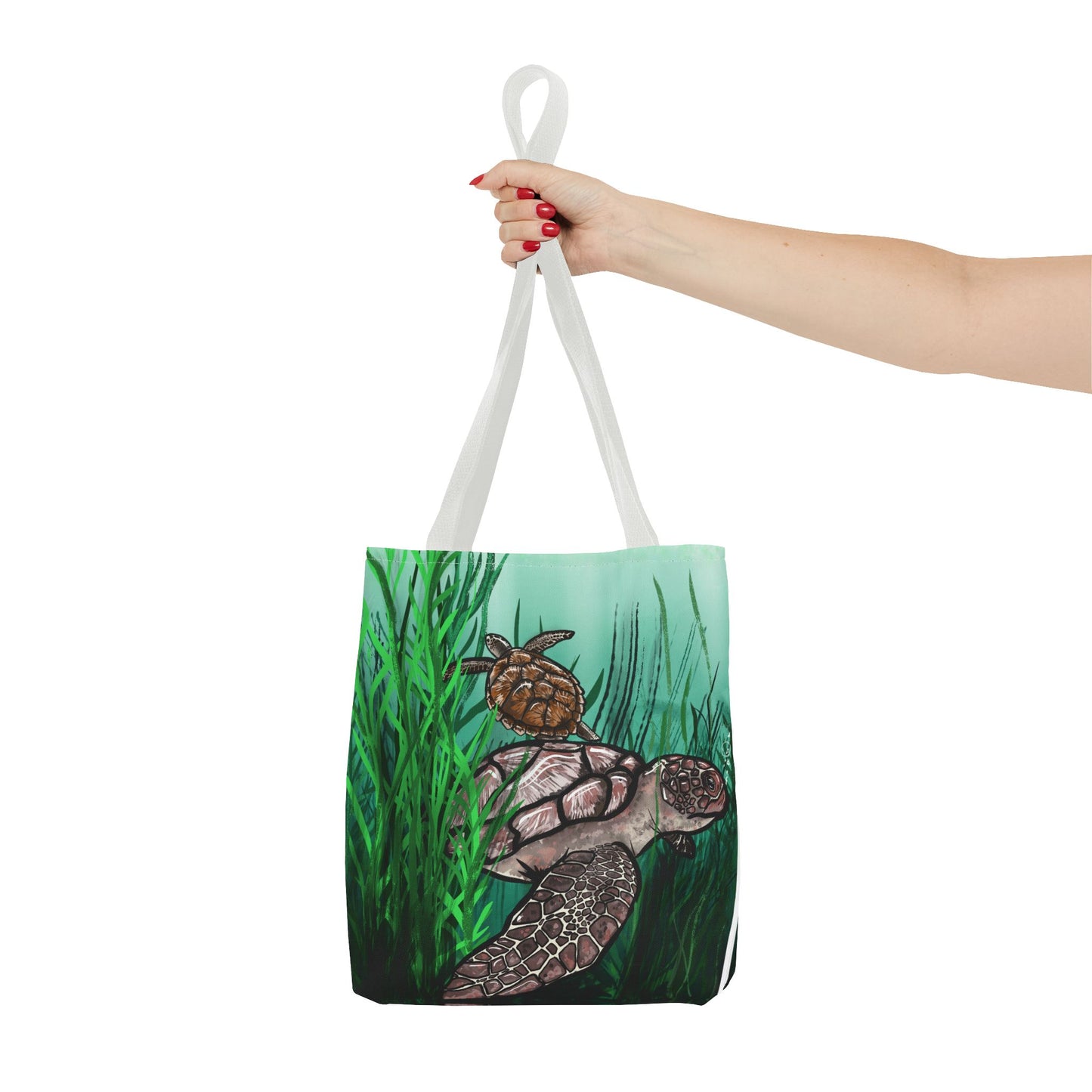 ## Traveler-loggerhead Tote Bag