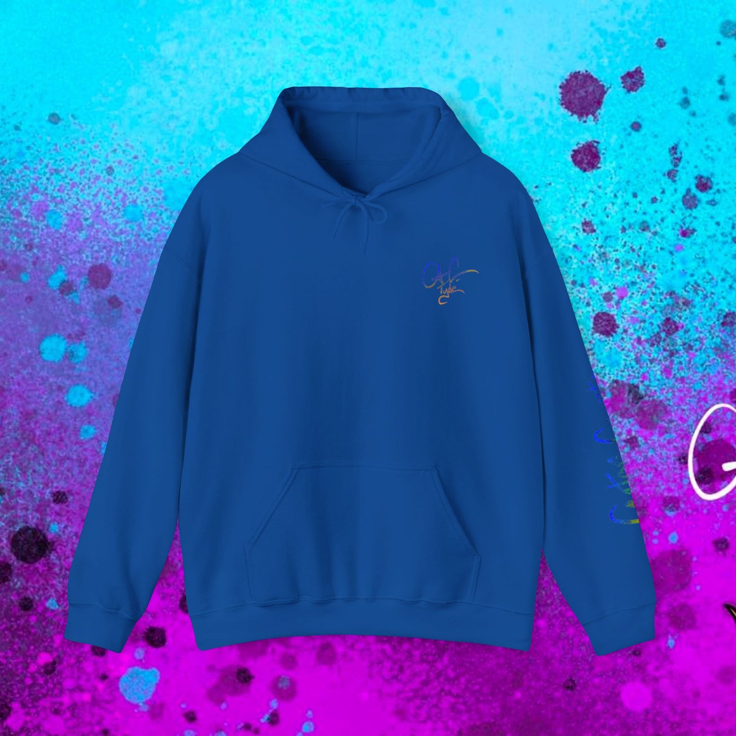 #106 Gator Country Skull Hooded Sweatshirt