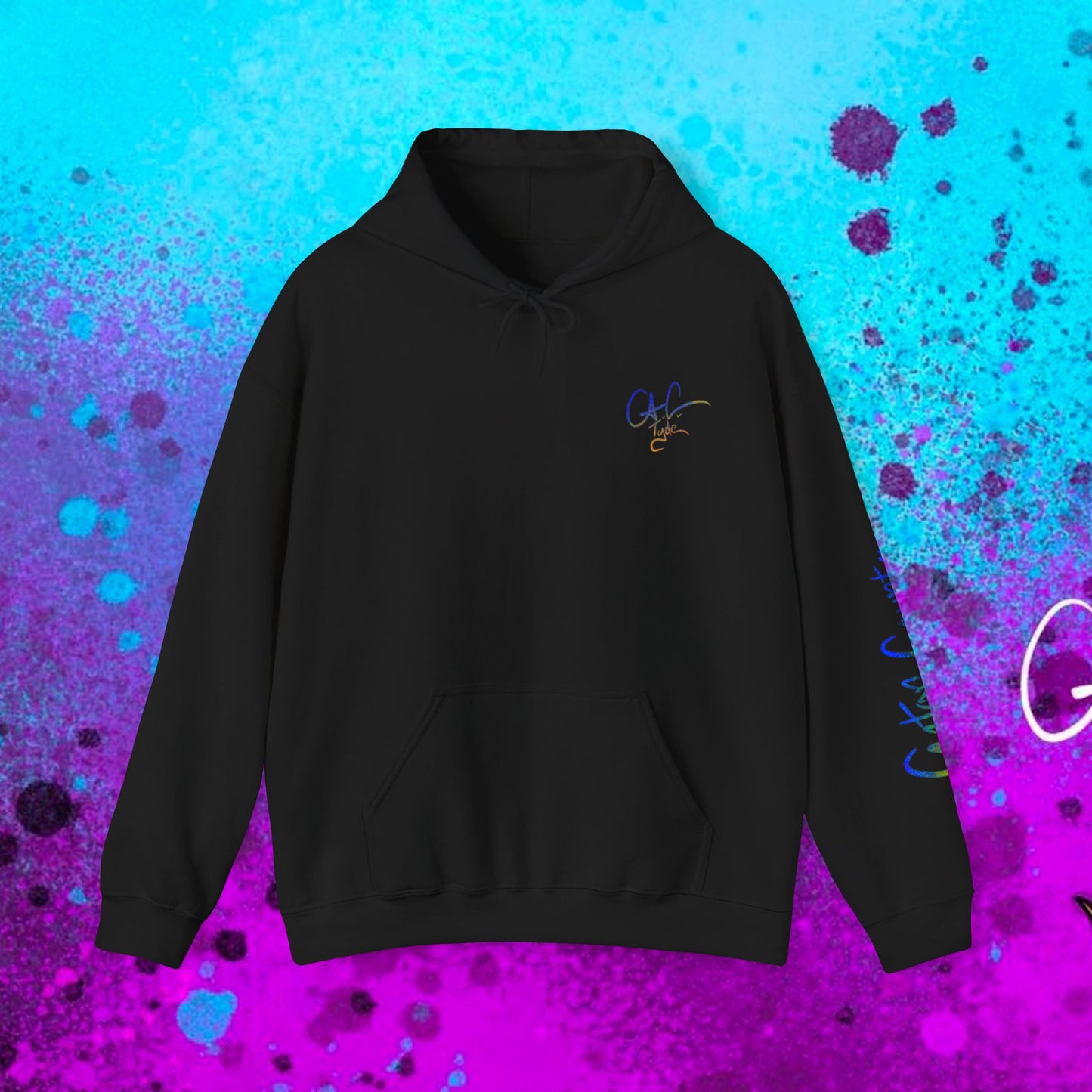 #106 Gator Country Skull Hooded Sweatshirt