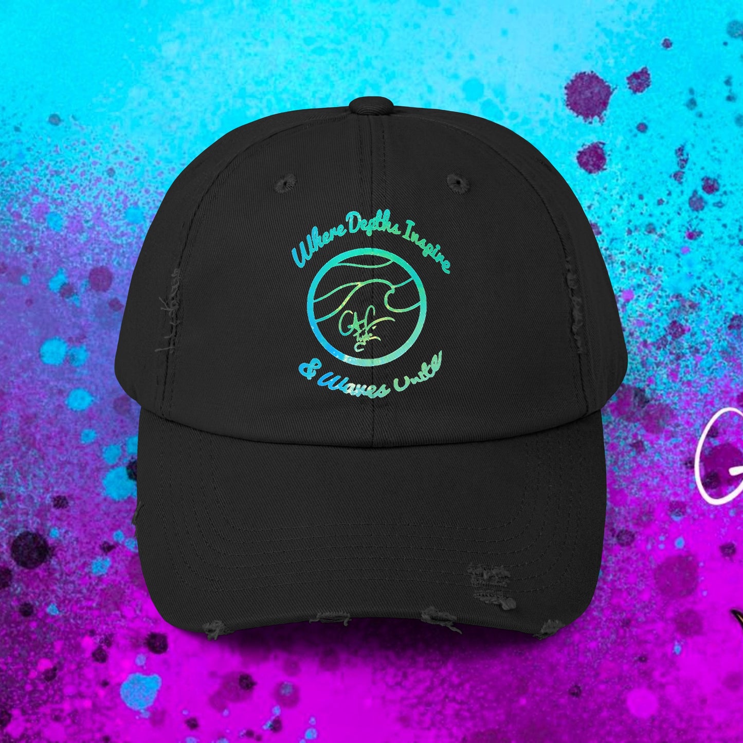 #0# ACTYDE distressed cap