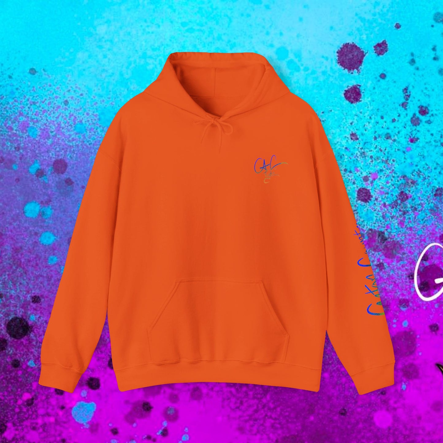 #106 Gator Country Skull Hooded Sweatshirt