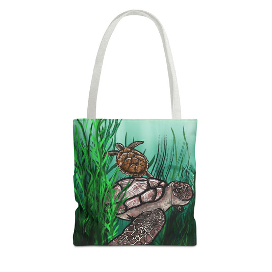 ## Traveler-loggerhead Tote Bag