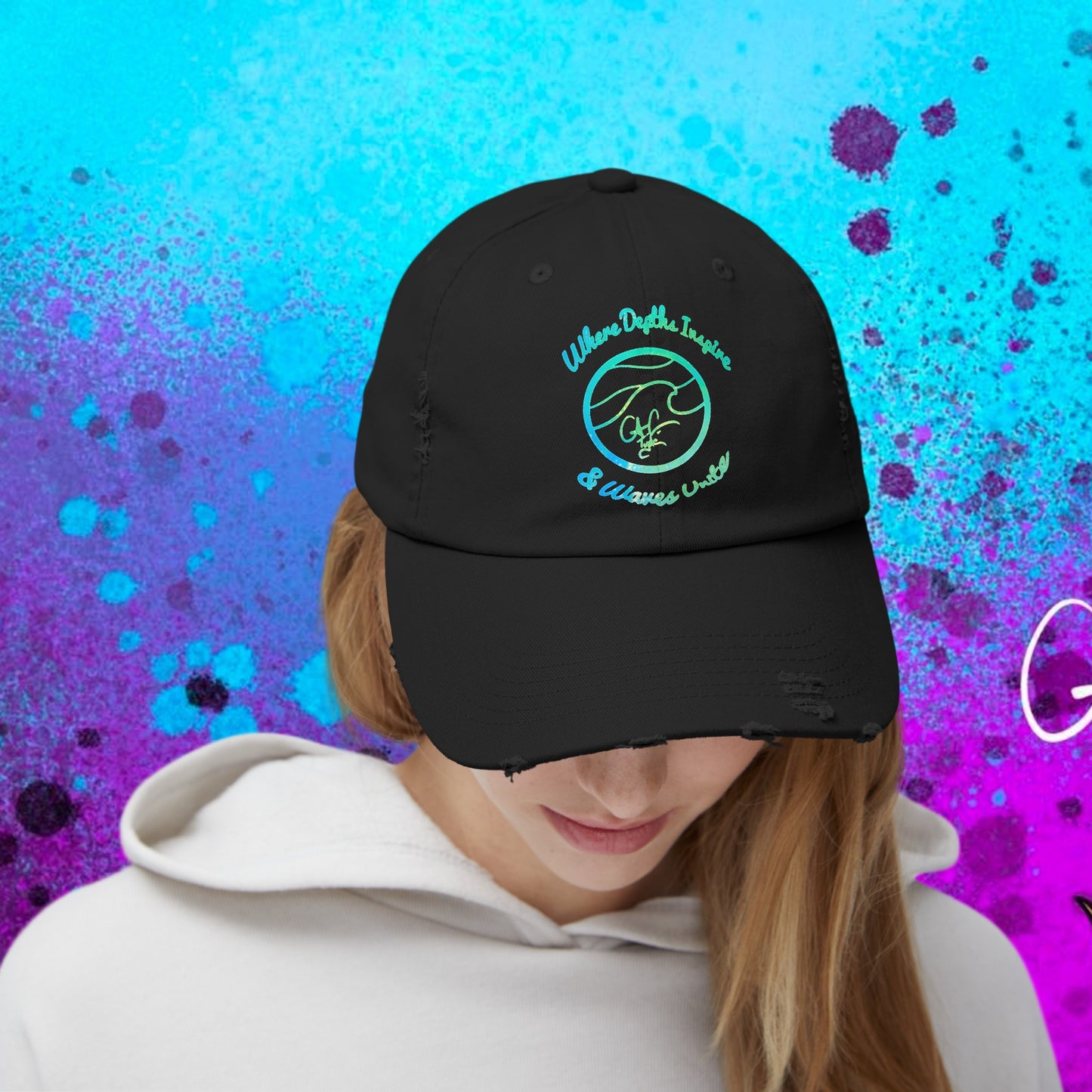 #0# ACTYDE distressed cap