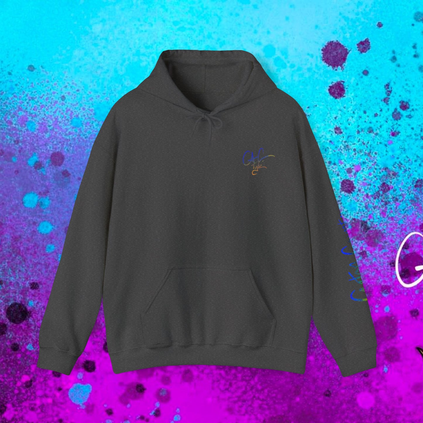 #106 Gator Country Skull Hooded Sweatshirt